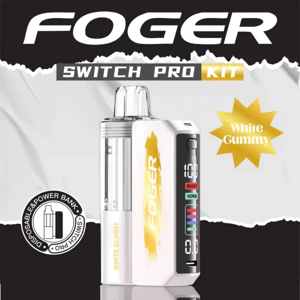 White Gummy Foger Switch Pro Kit
