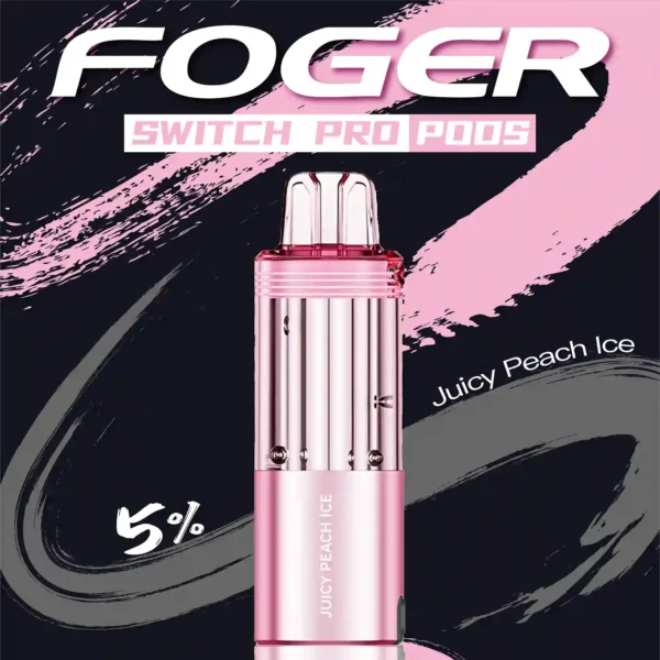 Juicy Peach Ice Foger Switch Pro Pod